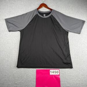 Kanu Surf T Shirt Mens XXL Black Gray Lightweight Beach Casual Surf